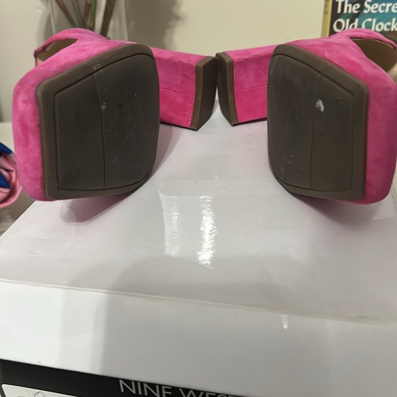 NINE WEST Women's Yolend Pump Pink Size 10 - Picture 7 of 8